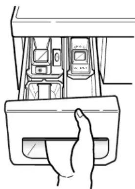 LG WM2688HCM - ■ Cleaning the Dispenser - 1