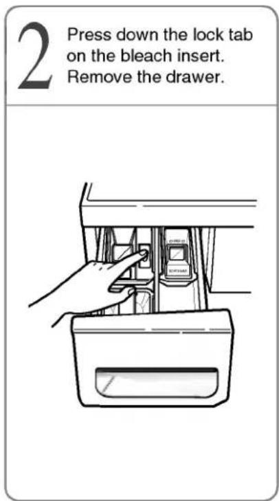 LG WM2377CW - - Cleaning the Dispenser - 2