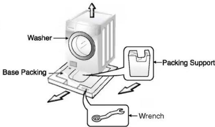 LG WM2377CW - Shipping bolts - 1