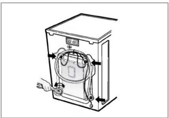 LG WM2177HW - ■ Removing shipping bolts - 3