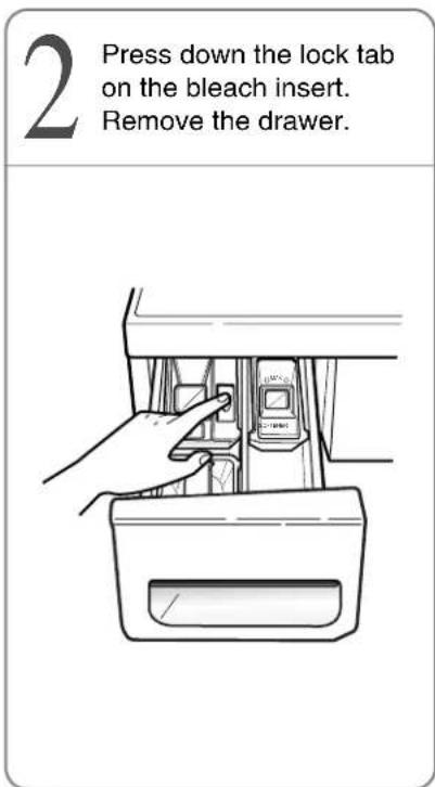 LG WM2477HS - ■ Cleaning the Dispenser - 2
