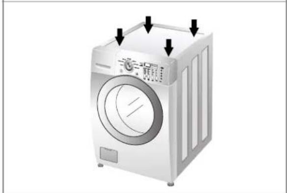 LG WM2477HS - ■ Level adjustment - 3