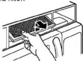 LG MV-1761T - CHARCOAL FILTER REPLACEMENT - 2