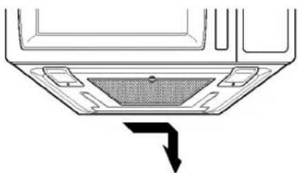 LG MV-1761T - NETTOYER LES FILTRES POUR LA GRAISSE - 1