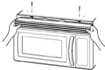 LG MV-1761T - REMPLACEMENT DE L'AMPOULE DE LA CAVITÉ INTERNE DU FOUR - 1