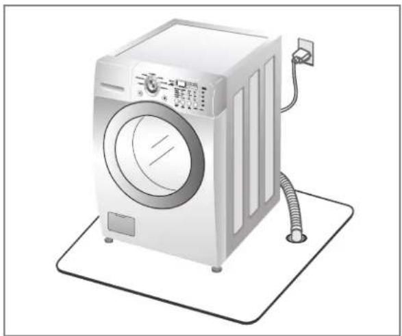 LG WM2477HW - ■ Installation of drain hose - 2