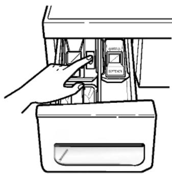 LG WM2677HSM - ■ Cleaning the Dispenser - 2