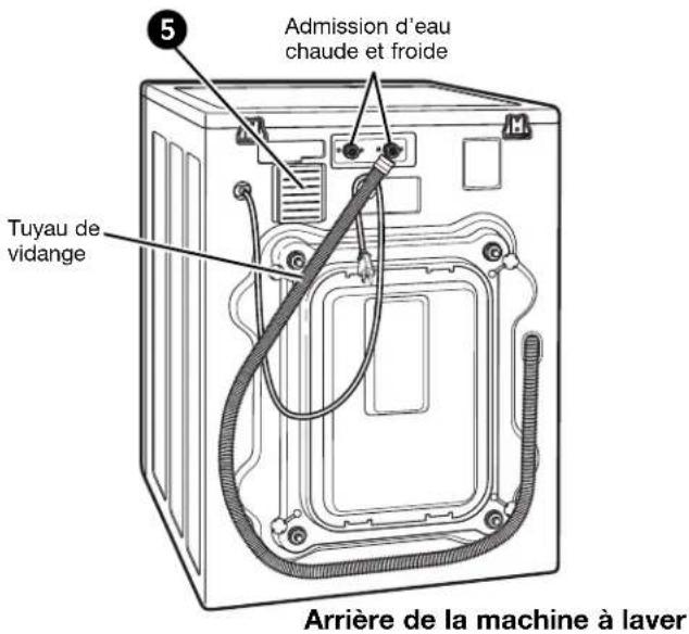 LG WM2688HRMA - COMPOSANTES ET PIÈCES PRINCIPALES - 1