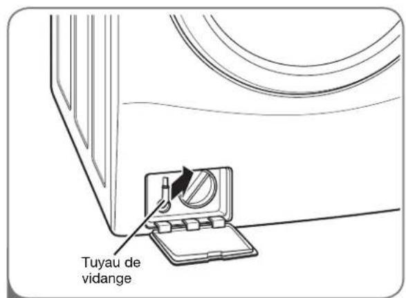 LG WM2688HRMA - Nettoyer le filtre de la pompe de vidange - 2