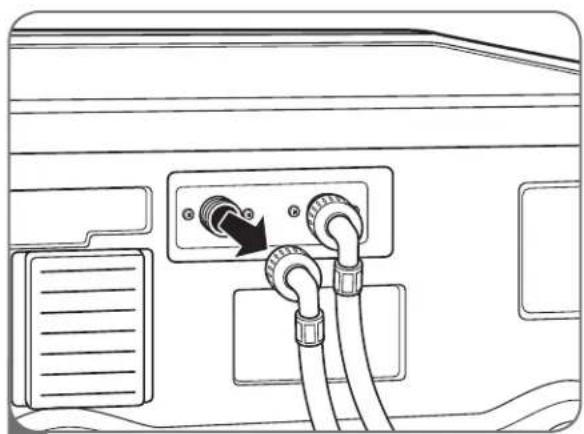 LG WM2688HRMA - Cleaning the Water Inlet Filters - 1
