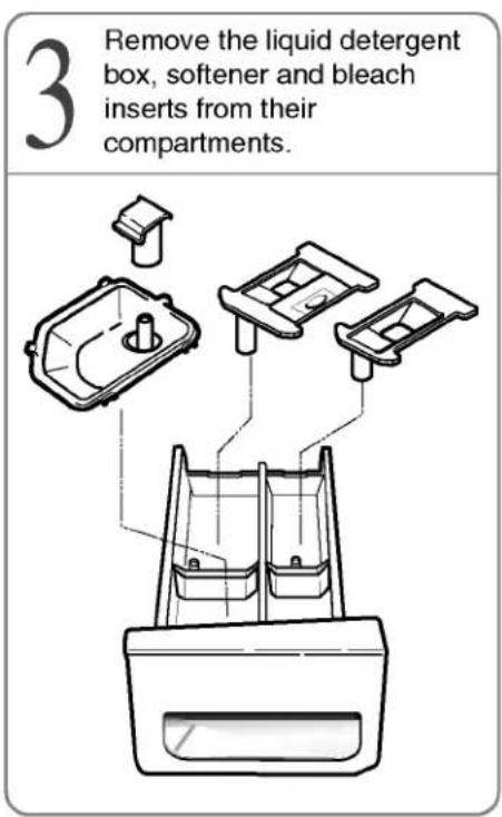 LG WM2077CW - ■ Cleaning the Dispenser - 3
