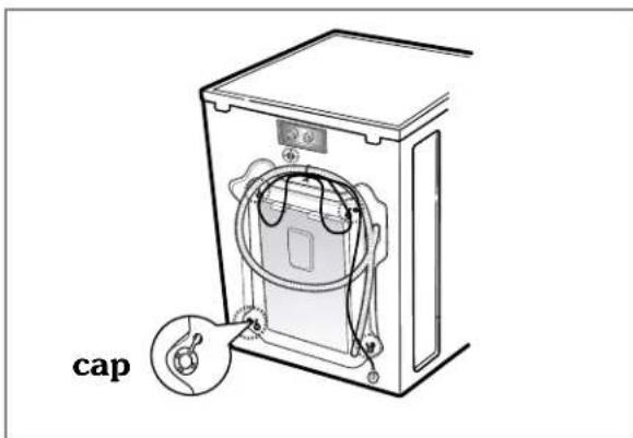 LG WM1814CW - ■ Removing shipping bolts - 6