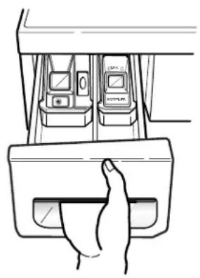 LG WM1814CW - ■ Cleaning the Dispenser - 1