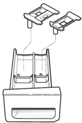 LG WM1814CW - ■ Cleaning the Dispenser - 3