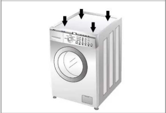 LG WM1814CW - ■ Level adjustment - 3