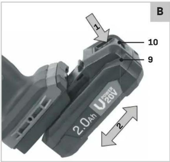 1 10 9 2.0Ah V20V B