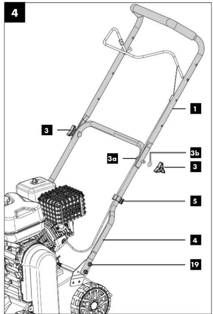 PARKSIDE PBV 4200 A1 - BENZINDREVET PERFORATOR - 4
