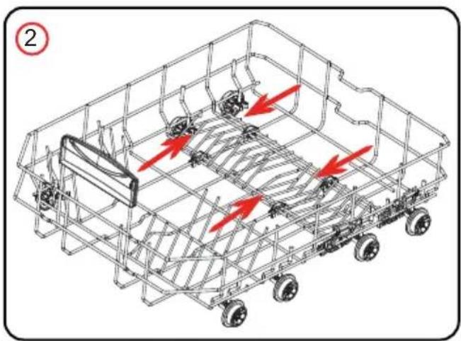 Orima ORC-151-BI - Cuatro soportes plegables - 2