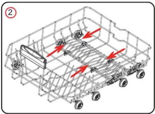 Orima ORC-151-BI - Four Folding Racks - 2