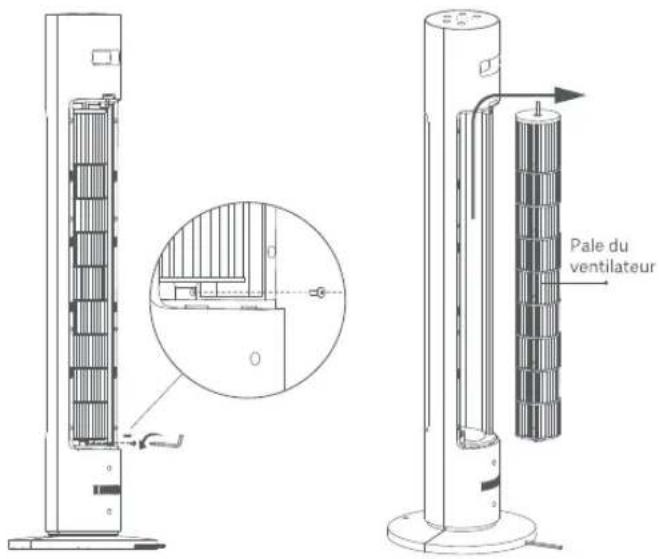 Pale du ventilateur