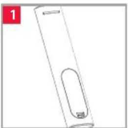 ONE FOR ALL Essence 8 URC 1281 - BATTERIES - 1