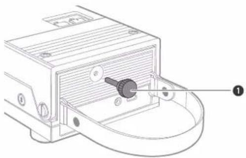 AUDIO TECHNICA AT-SB727 - Retrait de la vis de fixation du bras de lecture - 1