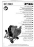 ATIKA BWS 700 N - Assembling the wheels - 1