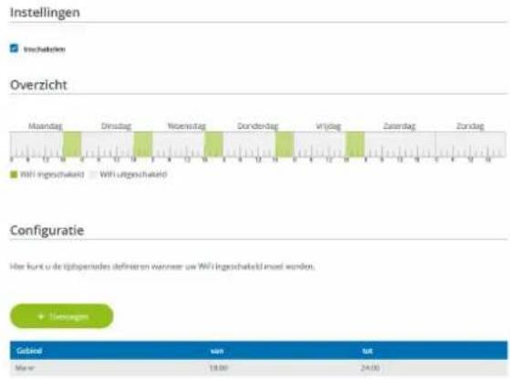 Instellingen Inschaellen Overzicht Maandag Dinodag Nienstag Donderdag Vrijdag Zuasrdag Zondag WiFi ingeschakelt WiFi uitgeschakelt Configuratie Hier kunt u de tijbspendes definieren wanneer uw WiFi ingeschakelt moet worden. 100000000000000000000000000000000000000000000000000000000000000000000000000000000000000 Gerdeld van tut Mie van 18.69 24.65