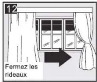 12 Fermez les rideaux