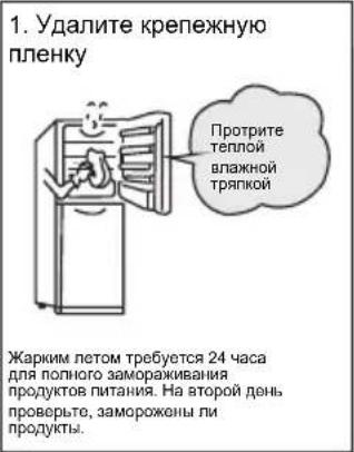 TCL RB305GM3110 - Подготовка к эксплуатации - 1