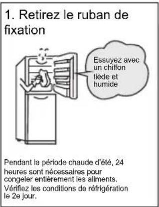 TCL RB305GM3110 - Préparations avant utilisation - 1