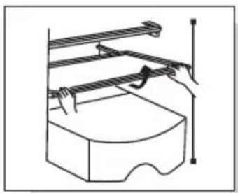 TCL RB305GM3110 - Metodo di smontaggio e montaggio degli accessori - 1
