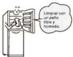 TCL RP318BXF0 - Preparaciones previas al uso del refrigerador - 1