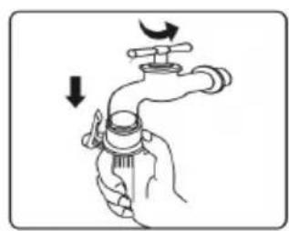 TCL FF0824SA0 - ■ Nettoyage du filtre de la soupape d'admission - 1