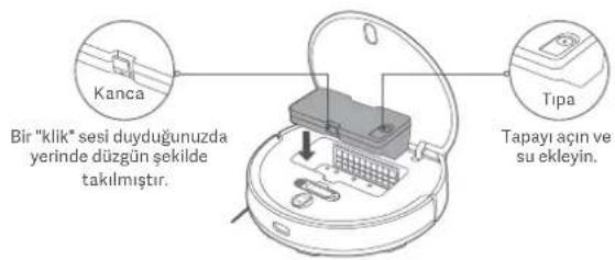 Xiaomi Robot Vacuum S10 - Süpürmeyi ve paspaslamayı başlatma - 1