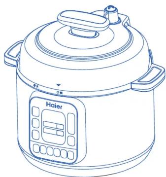 HAIER HPC-YLS5061 - 电压力锅 使用说明书 - 1