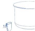 HAIER HPC-YLS6061 - 产品部件 - 2