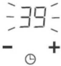 HAIER HAMTP54MB1 - b) Setting the timer to turn one or more cooking zones off - 3