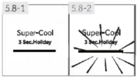 5.8-1 5.8-2 Super-Cool 3 Sec.Holiday Super-Cool 3 Sec.Holiday