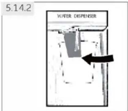 5.14.2 WATER DISPENSER