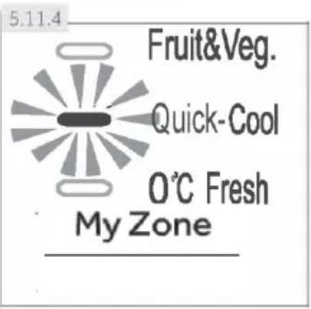 5.11.4 Fruit&Veg. Quick-Cool O°C Fresh My Zone