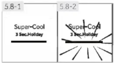 5.8-1 5.8-2 Super-Cool 3 Sec.Holiday Super-Cool 3 Sec.Holiday