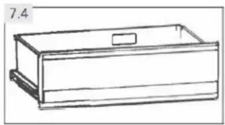 HAIER HTW7720DNMP - Removable door racks - 1