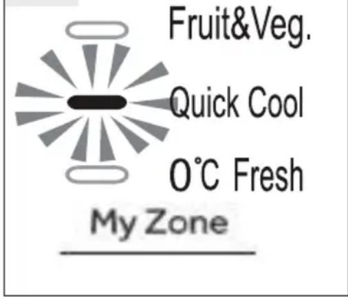 Fruit&Veg. Quick Cool O°C Fresh My Zone