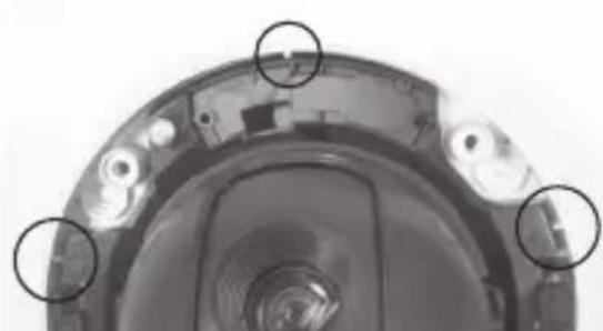SAMSUNG SCC-B5395H - Montaje y desmontaje del cuerpo principal de la carcasa - 2