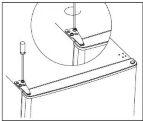 MEDION MD 37298 - Inversion de la charnière de porte - 12