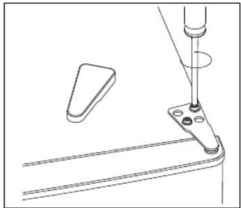 MEDION MD 37298 - Cambio de la bisagra de la puerta - 2