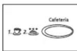 SAMSUNG CE287DN - Utiliser le mode Cafeteria - 1