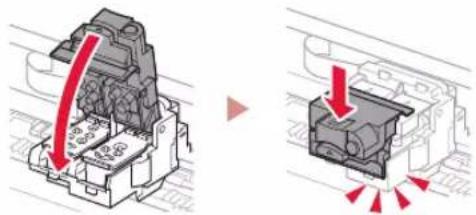 CANON Pixma G2430 - Installing the Print Heads - 6