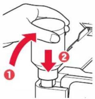 CANON Pixma G2430 - Instalando as cabeças de impressão - 10